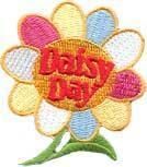 Girl Daisy Day Colored Flower Petals Patches Crests Badges Scouts