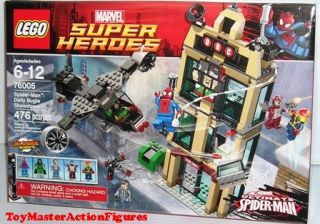 Lego Super Heroes Spider Man Daily Bugle Showdown 76005 New SEALED in