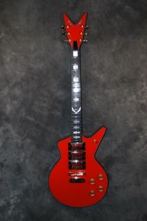 Dean USA Guitar Cadillac 3PU Ferrari Red Gold Hardware NEW Case