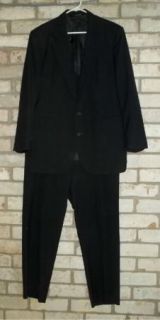 navy blue brooke deane jacket coat pant suit 42r description this is a