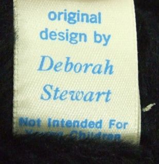 10 Deborah Stewart Studios Bear Artist Teddy 30 Sniffles Black Plush