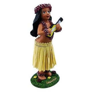 Dashboard Hawaiian Hula Girl Ukulele Small Doll