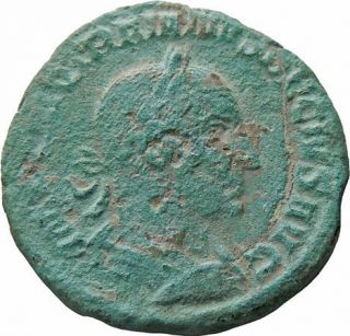 Trajan Decius AE as Authentic Ancient Roman Coin
