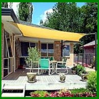 Sun Shade Sail For Patio Pool Hot Tub Awning Deck Party 16 Square