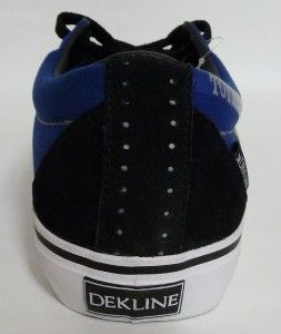 Dekline Belmont Toy Machine Blue Black Skateboard Shoes New in Box