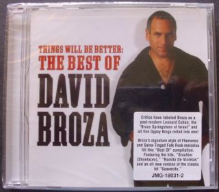 David Broza Things Will Be Better Music CD Album New