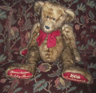 30 Dan Dee 100 Anniversary Special Edition Teddy Bear