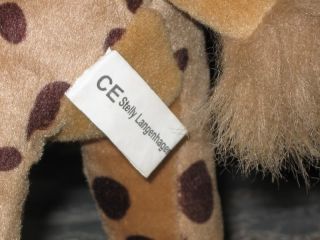 stelly langenhagen german gorgeous giraffe plush made in germany by