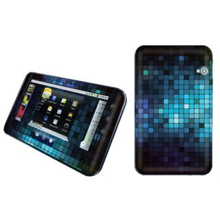  Mosaic Blue Vinyl Case Decal Skin to Cover Dell Streak 7 Tablet