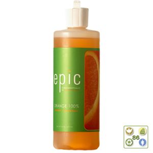 Epic Orange Cleaner and Degreaser 16 Ounce Bottle