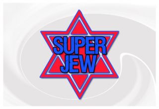 Super Jew Star of David Jewish Judaism Funny T Shirt