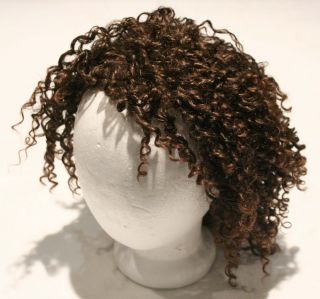 MidwayDena Cali Brown Curly Hair Wig Great for Dressup Costume