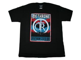  Dethrone Royalty Overthrow Poster Tshirt UFC MMA