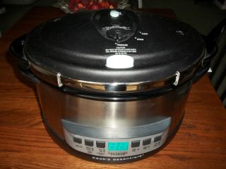   ESSENTIALS Programmable Electric Pressure Cooker LOCAL PICKUP ONLY