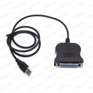 USB to 25 Pin DB25 Parallel IEEE 1284 Printer Adapter Cable for