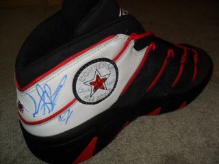 Dennis Rodman Signed Converse All Star 91 His Shoe JSA