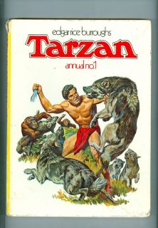 Tarzan Annual 1 VG 1971 Dennis Miller Autographed Hardcover Scarce