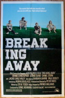  Away 1979 Orig Movie Poster Folded One Sheet 1sh Dennis Quaid