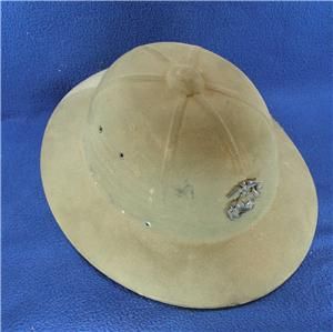 WW II USMC Jungle Helmet from The Fighting Seabees