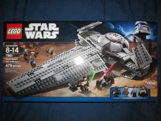 LEGO Star Wars Set 7961 Darth Mauls Sith Infiltrator Panaka Qui Gon