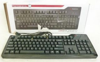 das keyboard model s professional mechanical keyboard black