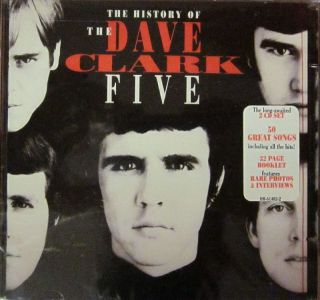 The Dave Clark Five 2CD Album History of Hollywood Records HR 61482 2