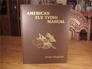 Dave Hughes American Fly Tying Manual Fly Fishing Book EX