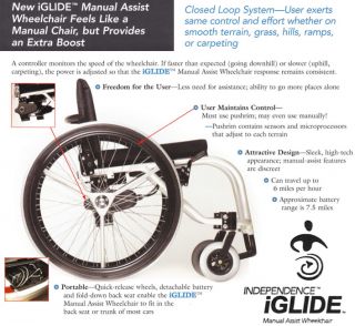 Iglide Power Assist Wheelchair Like E Motion Tilite Quickie Xtender