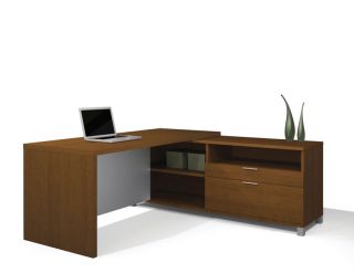 2pc L Shape Modern Executive Office Desk Set Be PLN L3