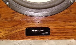 Vintage McIntosh 10 Home Audio Subwoofer WOW Hard to Find 7304 Driver