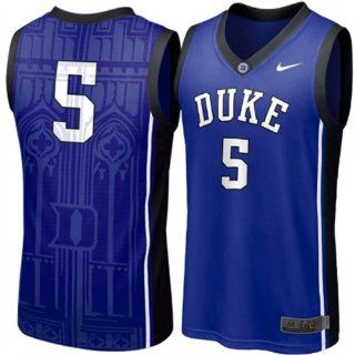 Duke Blue Devils 5 Nike Royal Blue Youth Basketball Jersey Sz XL 20