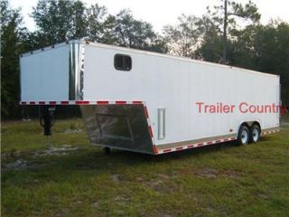 New 8 5x32 8 5 x 32 Enclosed Gooseneck Cargo Trailer