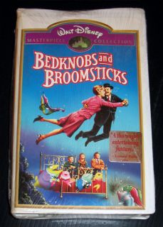 BEDKNOBS and BROOMSTICKS__VHS   NEW & SEALED__Walt Disney Masterpiece