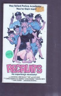 Recruits Lolita Davidovich Police Academy 1986 RARE VHS