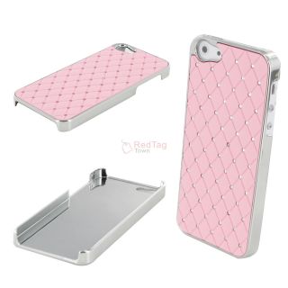 Luxury Bling Diamond Crystal Back Hard Case Cover For Apple iPhone 5