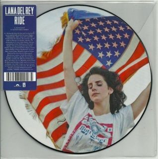 Lana Del Rey Ride Stunning UK 7 Picture Disc Brand New 2012