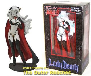 Diamond Select Toys Femme Fatales 9 inch Lady Death Comic Figure PVC