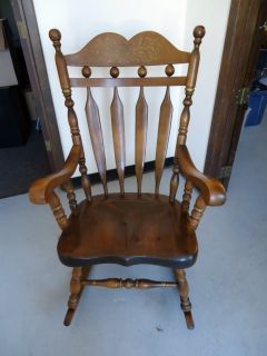 Ethan Allen Pine Rocking Chair
