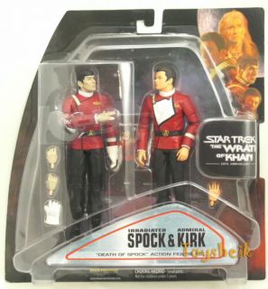 Star Trek Twok Irradiated Spock Kirk Figures Diamond 76832