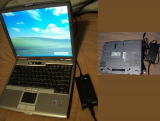 Dell Latitude D610 Notebook XP Professional 2 Ghz CPU 1 Gb RAM 80 Gb