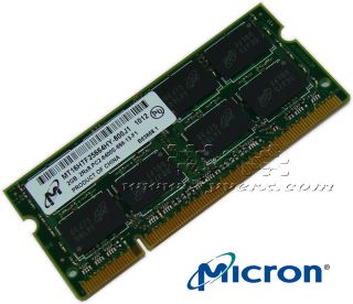   800J1 GENUINE ORIGINAL MICRON 2GB DDR2 800 MEMORY LAPTOP