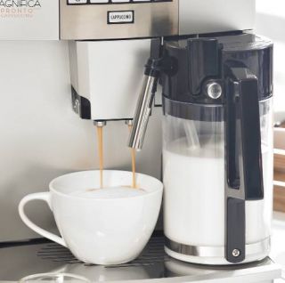 DeLonghi Magnifica ESAM04 350 s One Touch Cappuccino Milk Solution
