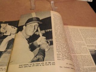 Baseball Yearbooks 1957 &64 Street & Smiths 1961 Inside Baseball