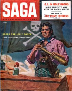 Saga Andrea Doria Audie Murphy Pirate Jolly Roger Pony Express Stan