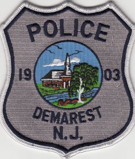 Demarest New Jersey NJ Police Patch