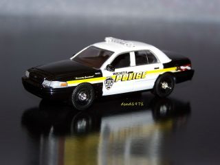  Ford Crown Victoria Wichita Kansas Police Car Mint 1 64 Diecast