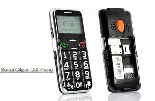 Senior Citizen Cell Phone  SOS Button, Worldwide Quad Band GSM