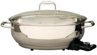 Deni 8410 13 25 Qt Stainless Steel Electric Roaster New
