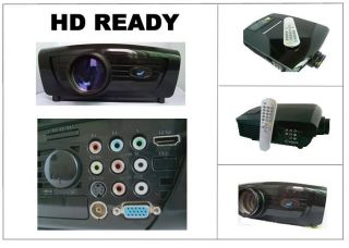 Digital Galaxy DG 737 LED   HDMI Movie Projector 2500 Lumens