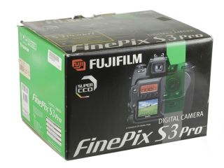  FinePix S3 Pro Professional Digital SLR Camera Body Boxed